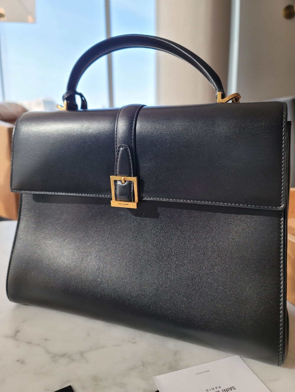 Saint Laurent Medium Le Fermoir Bag Pristine Condition